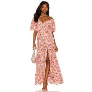 L*Space Panama Wrap Maxi Dress